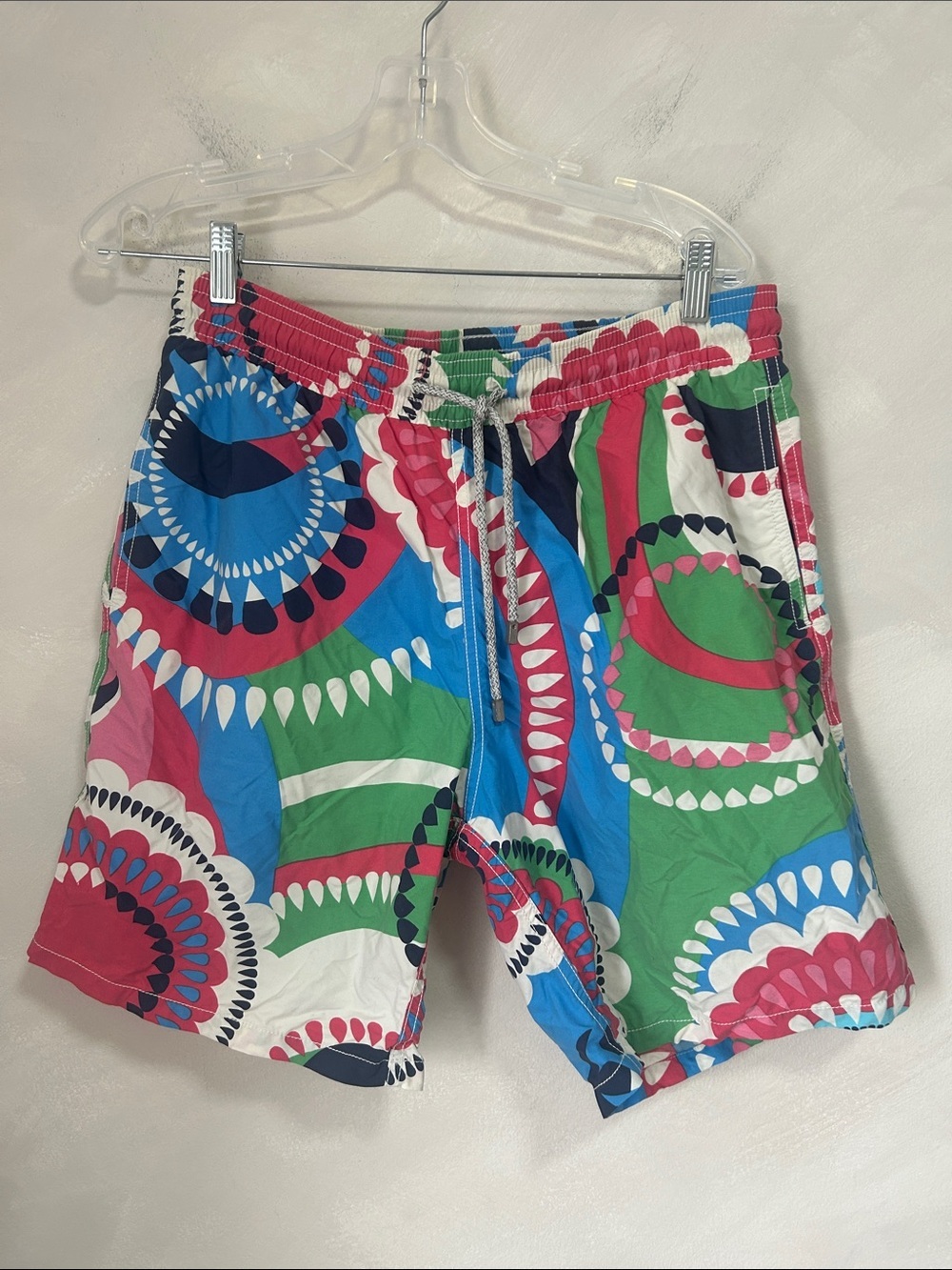 Vilebrequin swim shorts swim trunks board shorts abstract size L
